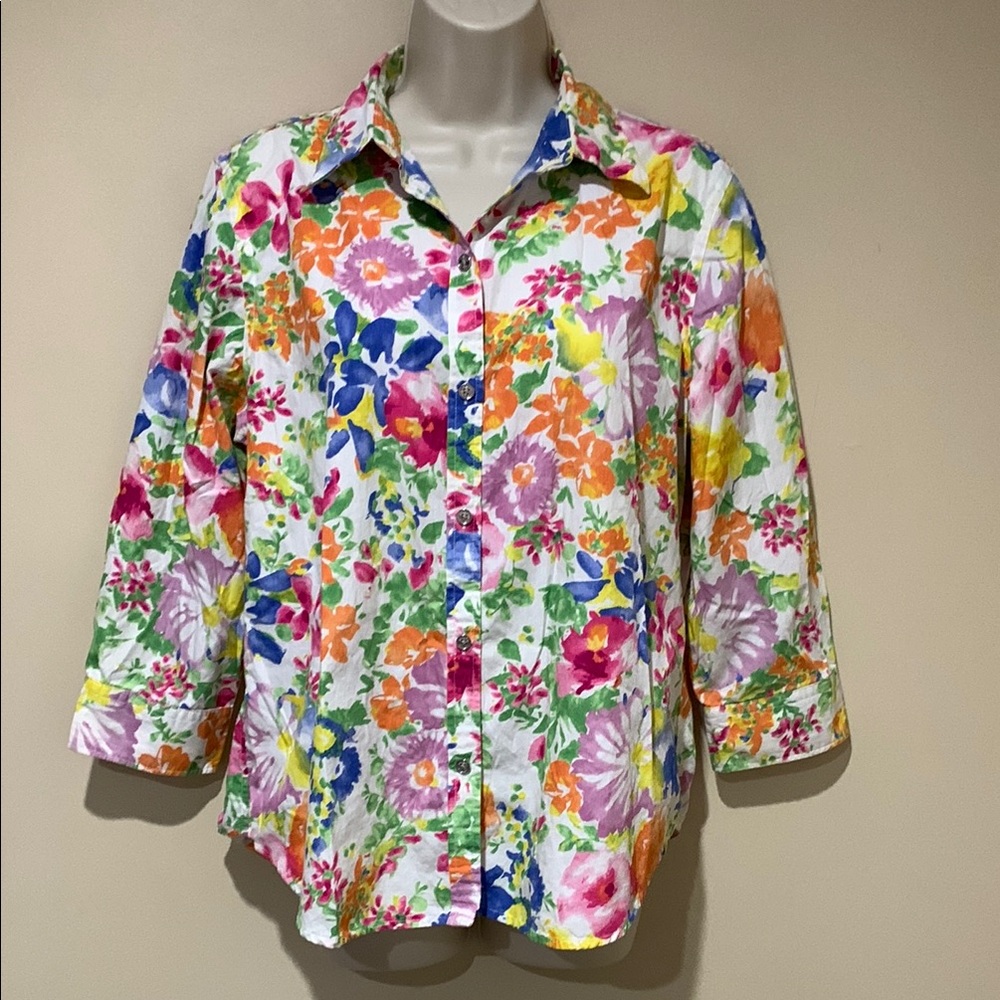 CHAPS floral top